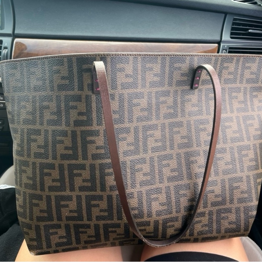 Authentic vintage Fendi tote